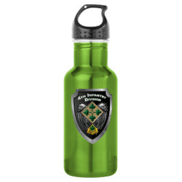 4. Infanterieabteilung "Steadfast and Loyal" Gesch Edelstahlflasche