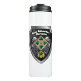 4. Infanterieabteilung "Steadfast and Loyal" Gesch Thermosbecher