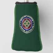 4. Infanterieabteilung "Steadfast and Loyal" Golf Headcover (Rotieren 90)