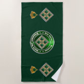 4. Infanterieabteilung Strandtuch (Vorderseite)