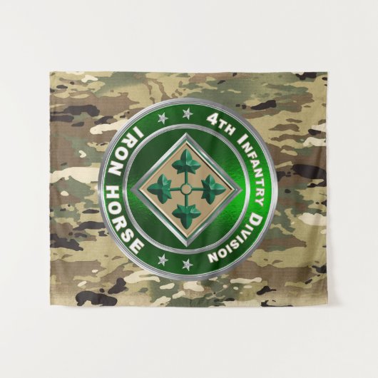 4. Infanterieabteilung Wandteppich (Vorderseite (Horizontal))