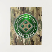 4. Infanterieabteilung Wandteppich (Vorderseite)