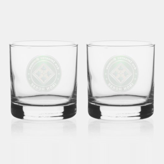 4. Infanterieabteilung Whiskyglas (Rückseite)