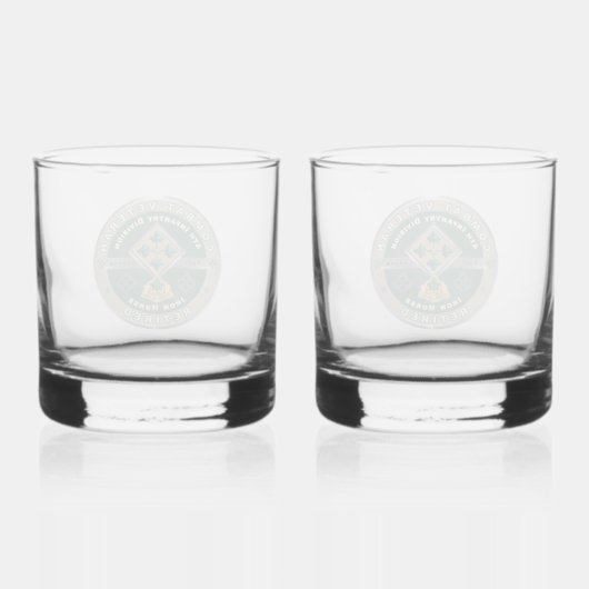 4. Infanterieabteilung Whiskyglas (Rückseite)