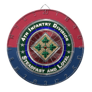 4. Infanteriedivision Andenken Dartscheibe