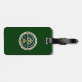 4. Infanteriedivision im Ruhestand Gepäckanhänger (Rückseite horizontal)