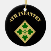4. Infanteriedivision Keramik Ornament (Vorne)