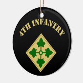 4. Infanteriedivision Keramik Ornament (Links)