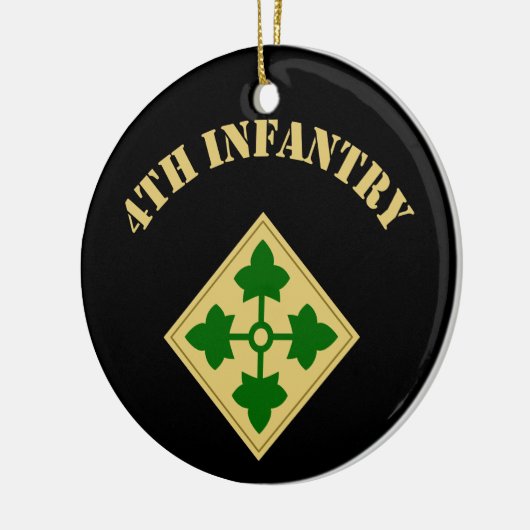 4. Infanteriedivision Keramik Ornament (Links)