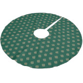 4. Infanteriedivision Polyester Weihnachtsbaumdecke (Schrägansicht)