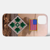 4. Infanteriedivision veterans veterans veterans p Case-Mate iPhone Hülle (Rückseite (Horizontal))