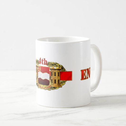 4. Ingenieur-Bataillon Kaffeetasse (VorderseiteRechts)