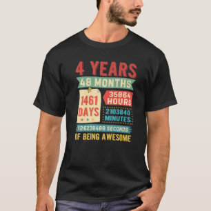 4 Jahre alt 4. Geburtstagsdekorationen T-Shirt
