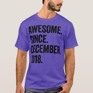 4 Jahre alt Dezember 2018 4. Geburtstag2 T-Shirt