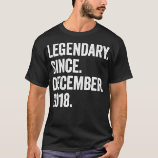 4 Jahre alt Dezember 2018 4. Geburtstag4 T-Shirt
