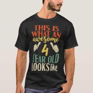 4 Jahre alt T-Shirt