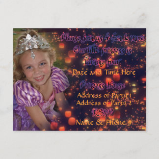 4 Jahre alte Prinzessin Geburtstagsaufenthalt mit Einladung