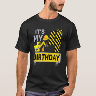 4 Jahre alter Junge Es ist mein 4. Geburtstagsbau T-Shirt