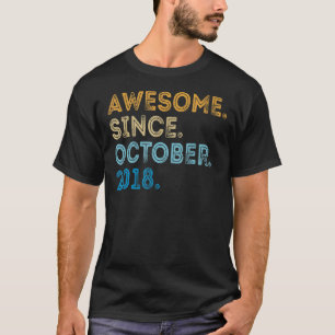 4 Jahre altes Wetter Phantastisch seit Oktober 201 T-Shirt