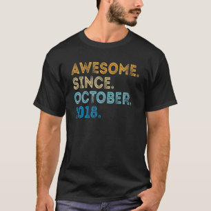4 Jahre altes Wetter Phantastisch seit Oktober 201 T-Shirt