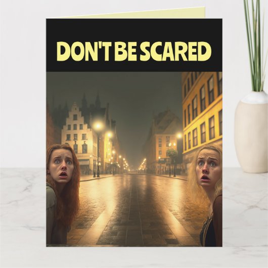 4. JAHRE FUNNY BIRTHDAY CARD FÜR SIE KARTE (Vorderseite)