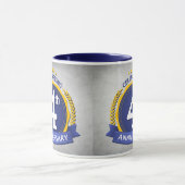 4 Jahre Kaffeepause Tasse (Zentrum)