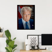 4 JAHRE TRUMP BLACKOUT CALENDAR POSTER (Heimbüro)