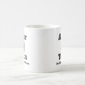 4. Jahrestag (lustig) Kaffeetasse (Mittel)
