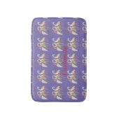 4 Japanische Krane Thunder_Cove Badematte (Vorderseite Vertikal)