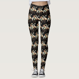 4 Japanische Krane Thunder_Cove Leggings