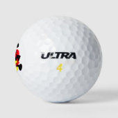 4 Jigsaw Pieces Golfball (Logo)