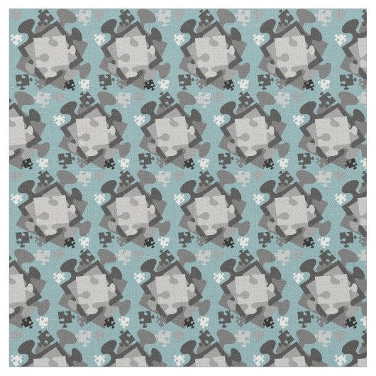 4 Jigsaw Pieces Stoff (Nahaufnahme)