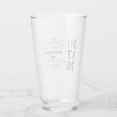 4. Juli 1776 Amerika Fireworks USA Unabhängigkeits Glas (Rückseite)