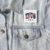 4. Juli 1776 Button (Beispiel)