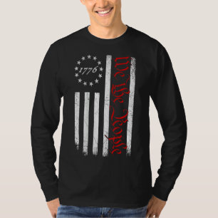 4. Juli 1776 für Männer Wir Menschen Amerikaner F T-Shirt