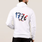 4. Juli - 1776 Hoodie (Rückseite)