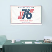 4. Juli 1776 Party zum Unabhängigkeitstag Banner (Messeveranstaltung)