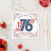 4. Juli 1776 Party zum Unabhängigkeitstag Serviette (Beispiel)