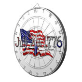 4. Juli 1776 Sterne & Streifen Dartscheibe (Vorderseite rechts)