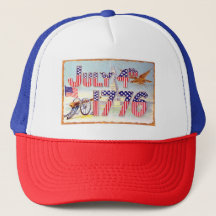 4. Juli 1776 Trucker Hat
