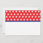 4. Juli 1. Erster Geburtstag Einladung (Rückseite)