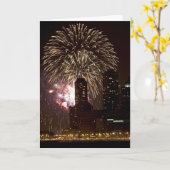 4. Juli 2005 in Chicago Karte (Gelbe Blume)