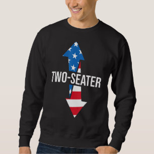 4. Juli 2010 Vintager Amerikaner 1 Sweatshirt