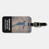 4. Juli 2019 - Isabella-See in Kalifornien. Gepäckanhänger (Vorderseite horizontal)