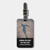 4. Juli 2019 - Isabella-See in Kalifornien. Gepäckanhänger (Vorderseite vertikal)