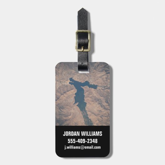 4. Juli 2019 - Isabella-See in Kalifornien. Gepäckanhänger (Vorderseite vertikal)