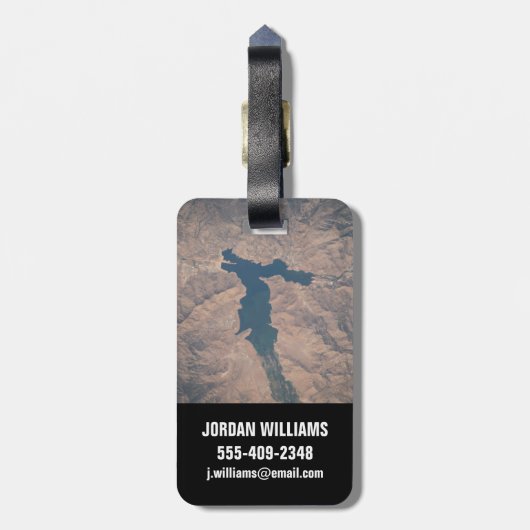 4. Juli 2019 - Isabella-See in Kalifornien. Gepäckanhänger (Rückseite vertikal)