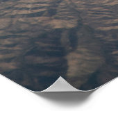 4. Juli 2019 - Isabella-See in Kalifornien. Poster (Ecke)