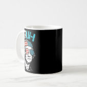 4. Juli 2024 George Washington Bruh. Kaffeetasse (Vorderseite Links)