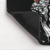 4. Juli 2024 George Washington Bruh. Mousepad (Ecke)